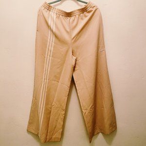 Adidas High-Waisted, Flare, Track Suit Pants